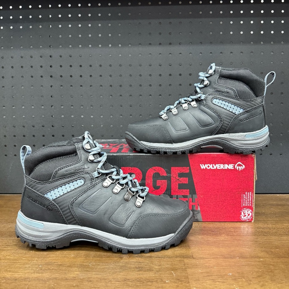 New W/ Box! Women's Wolverine Chisel 2 Steel Toe Waterproof Hiker Work Boots